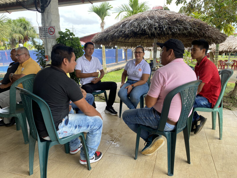 Taller La Voz de la Amazonía en el PND en Mitú, Vaupés.